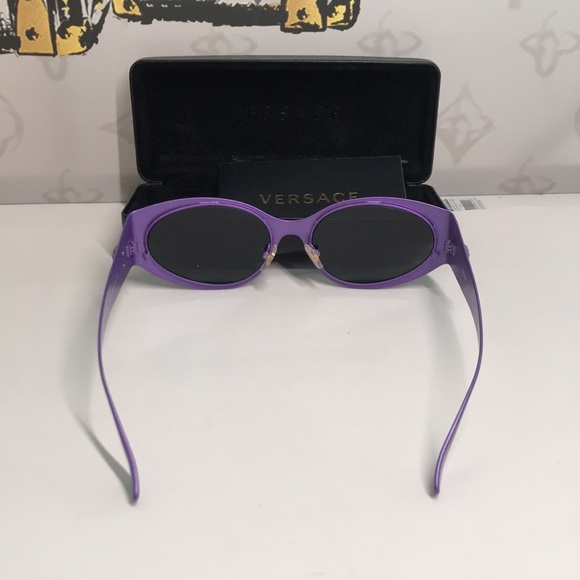 New Authentic Purple Cat-Eye Sunglasses VE2263